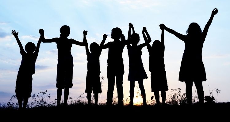 Niños en verano